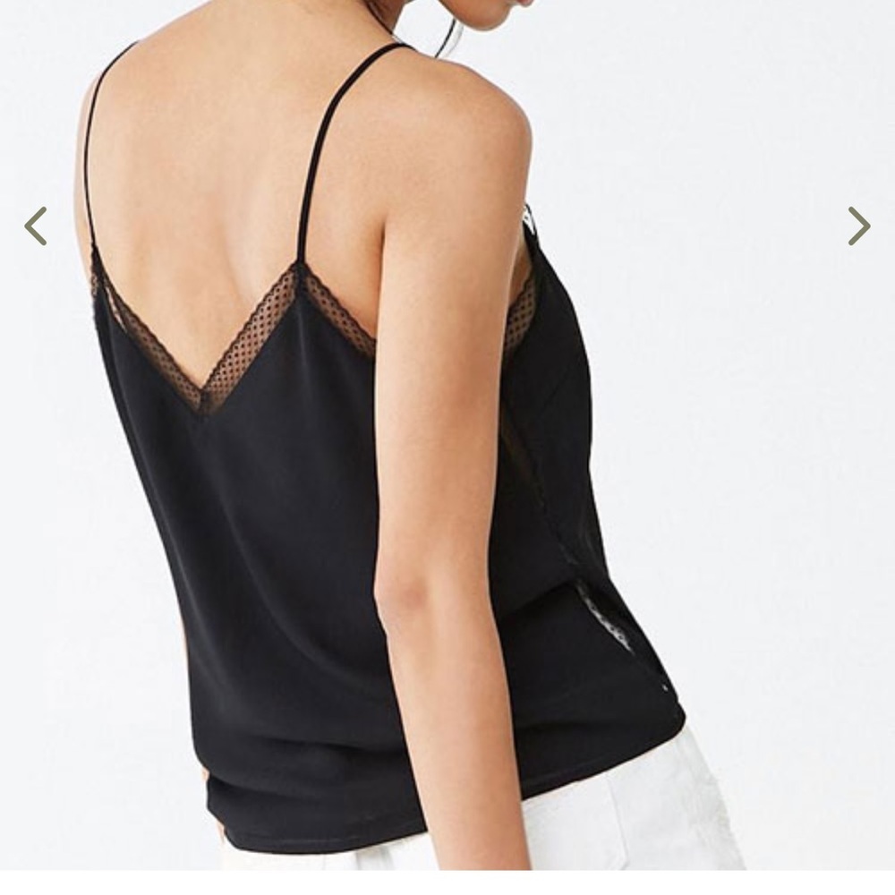 Forever 21 Black Regular Fit Cami Top - Picture 3 of 4